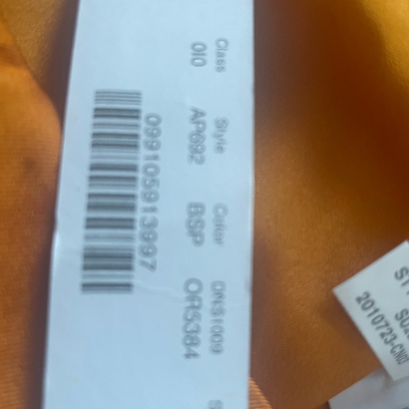 J. Crew Vibrant Orange Pencil Skirt - Picture 4 of 4